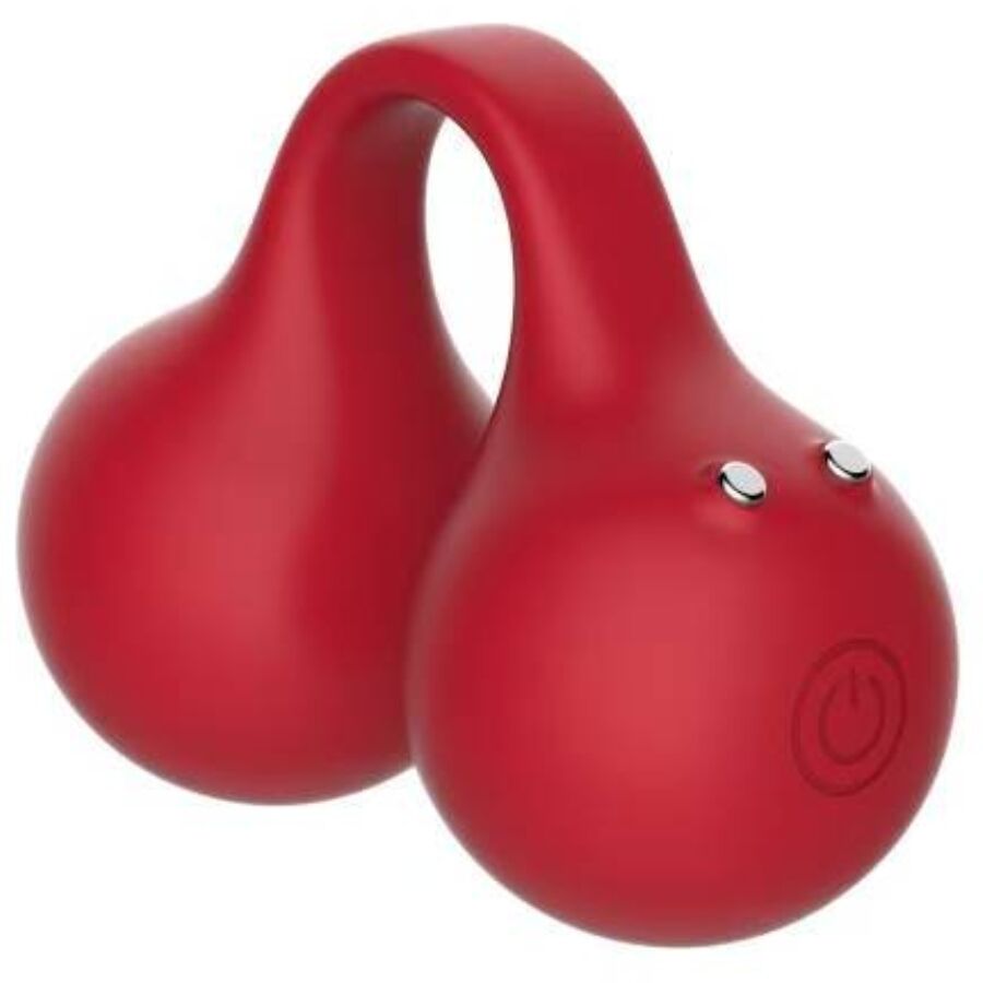 Vibratore a Dita Snail Vibe Twinn Cherry