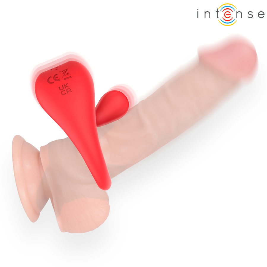 Anello Vibrante Intense Russell Stimolatore Clitoride Rosso