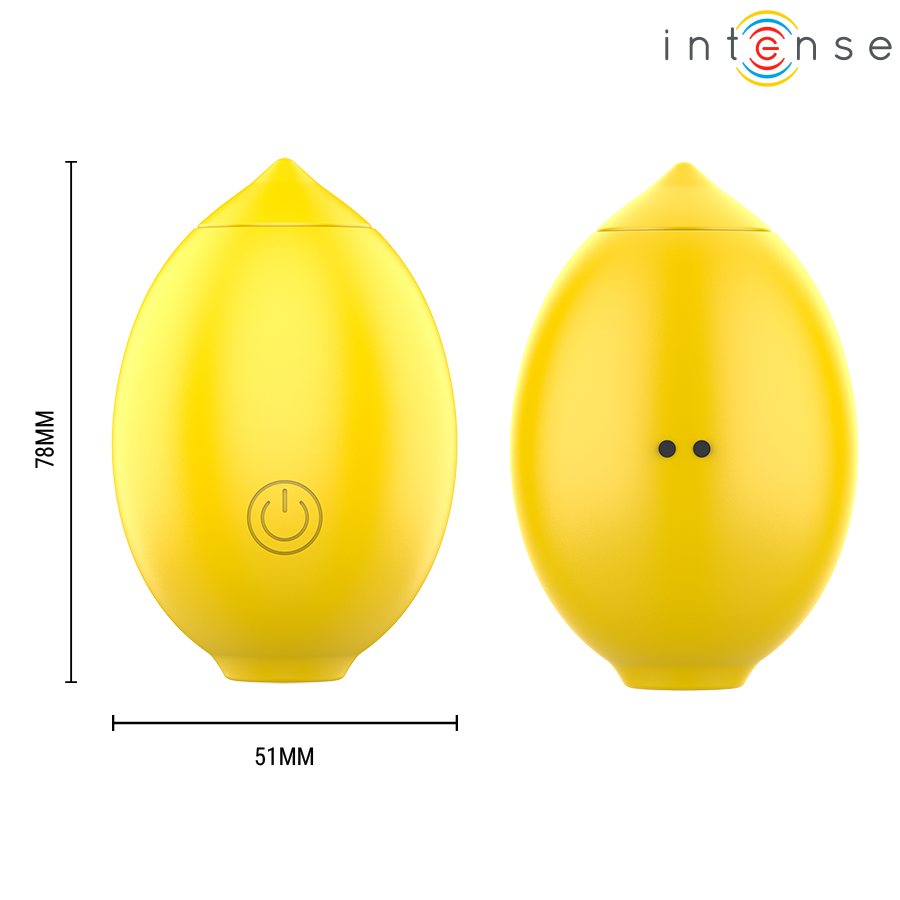 Stimolatore Clitoride Intense Fun Toys Moni Suzione — Limone