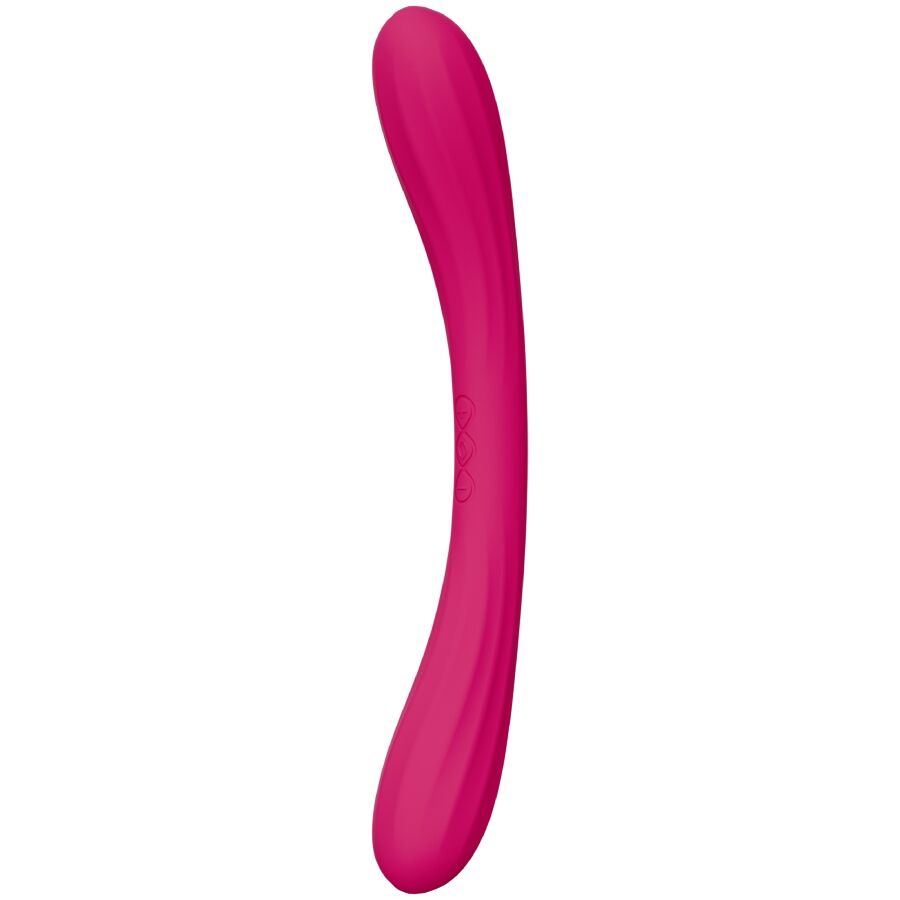 Vibratore Doppia Estremità LELO Boomerang Cerise — Doppia Onda