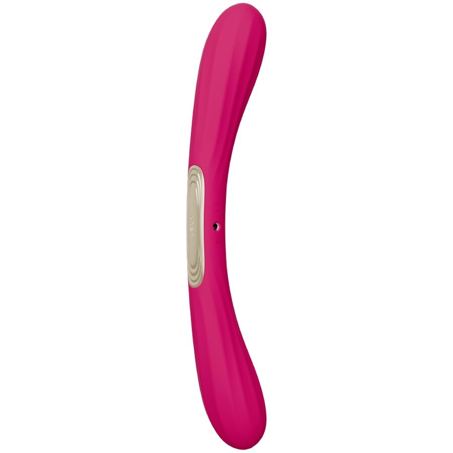 Vibratore Doppia Estremità LELO Boomerang Cerise — Doppia Onda