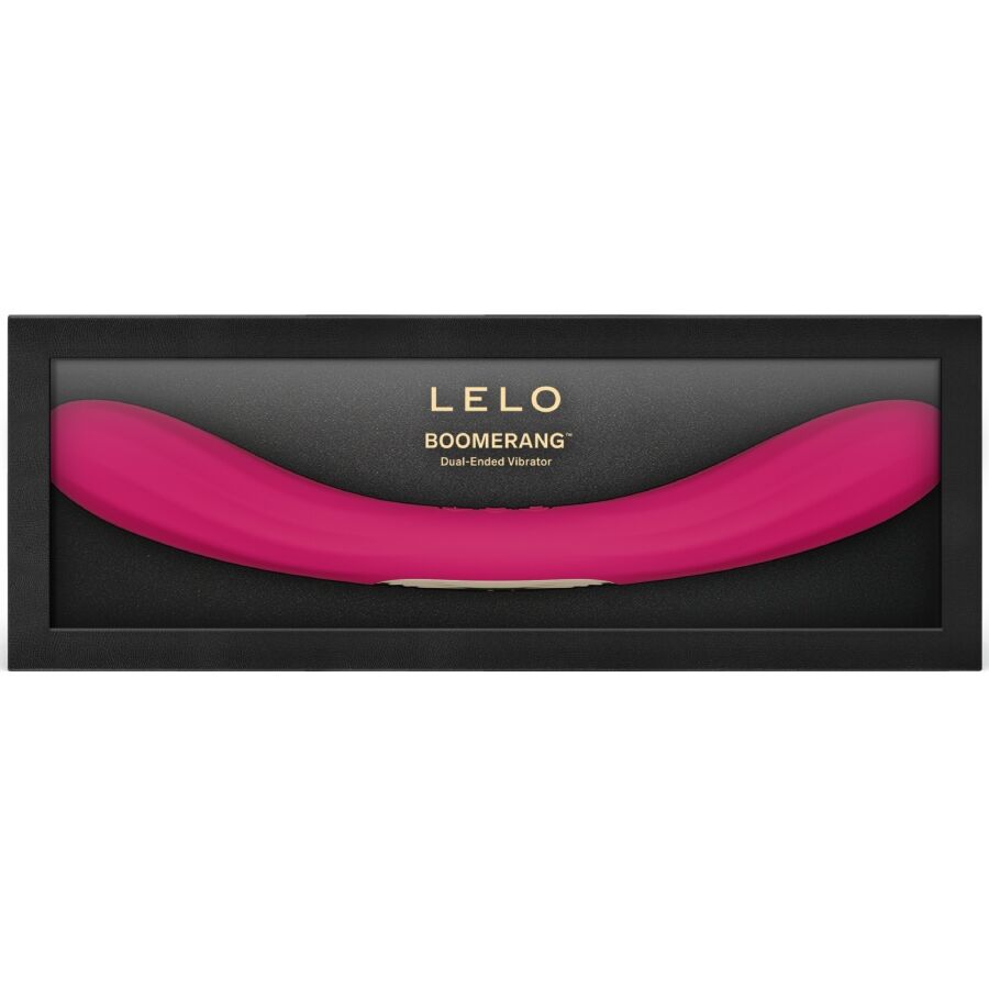 Vibratore Doppia Estremità LELO Boomerang Cerise — Doppia Onda