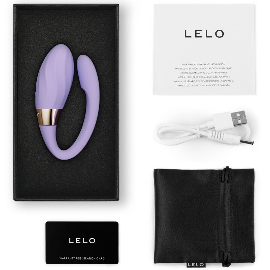 Vibratore per Coppie LELO Tiani Twist Lavanda — Silicone