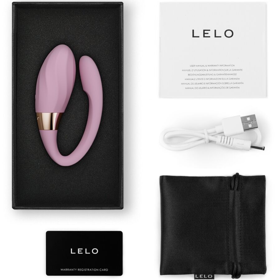 Vibratore per Coppie LELO Tiani Twist Rosa Tenue — Ricaricabile