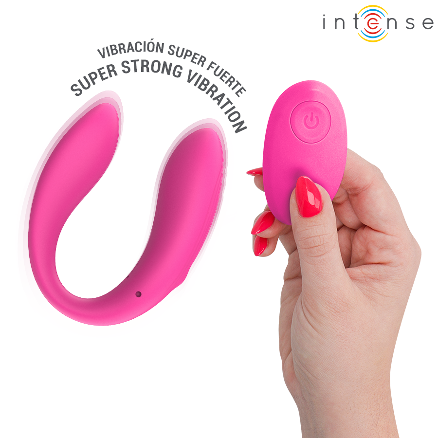 Vibratore Morsetto INTENSE NORA — Rosa