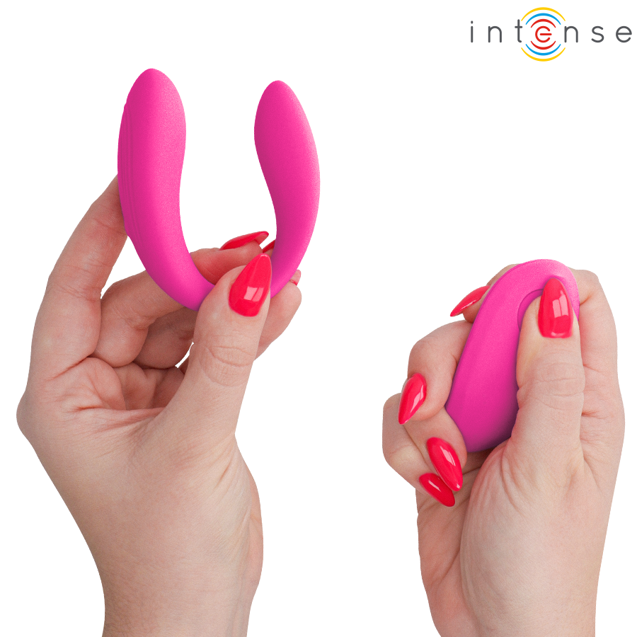 Vibratore Morsetto INTENSE NORA — Rosa