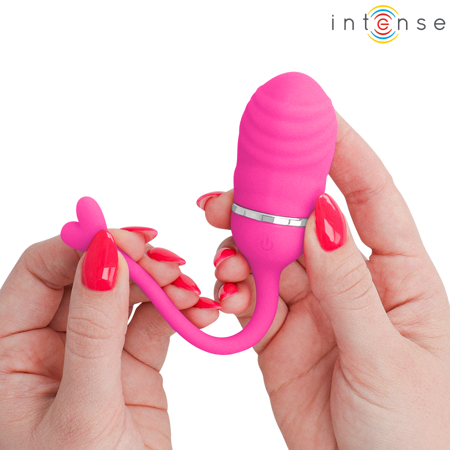 Uovo Vibrante INTENSE Sookie Telecomando Rosa — Silicone e ABS