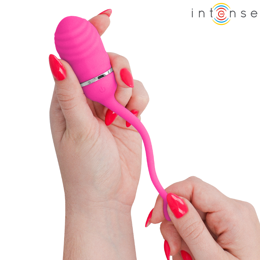 Uovo Vibrante INTENSE Sookie Telecomando Rosa — Silicone e ABS