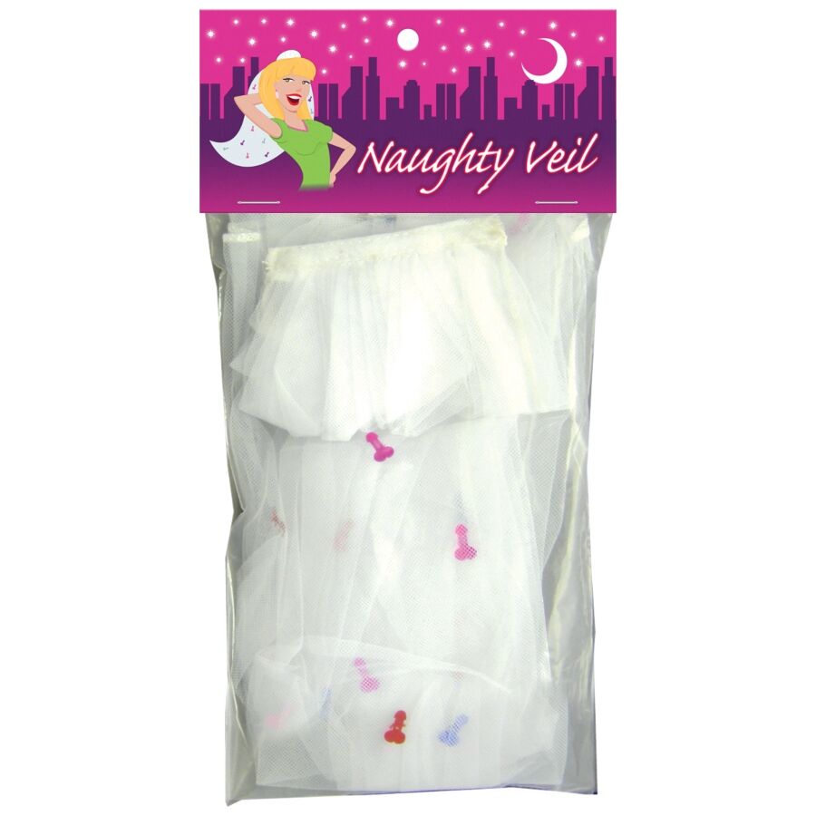 Velo Malizioso Kheper Games con Coriandoli — Multicolore