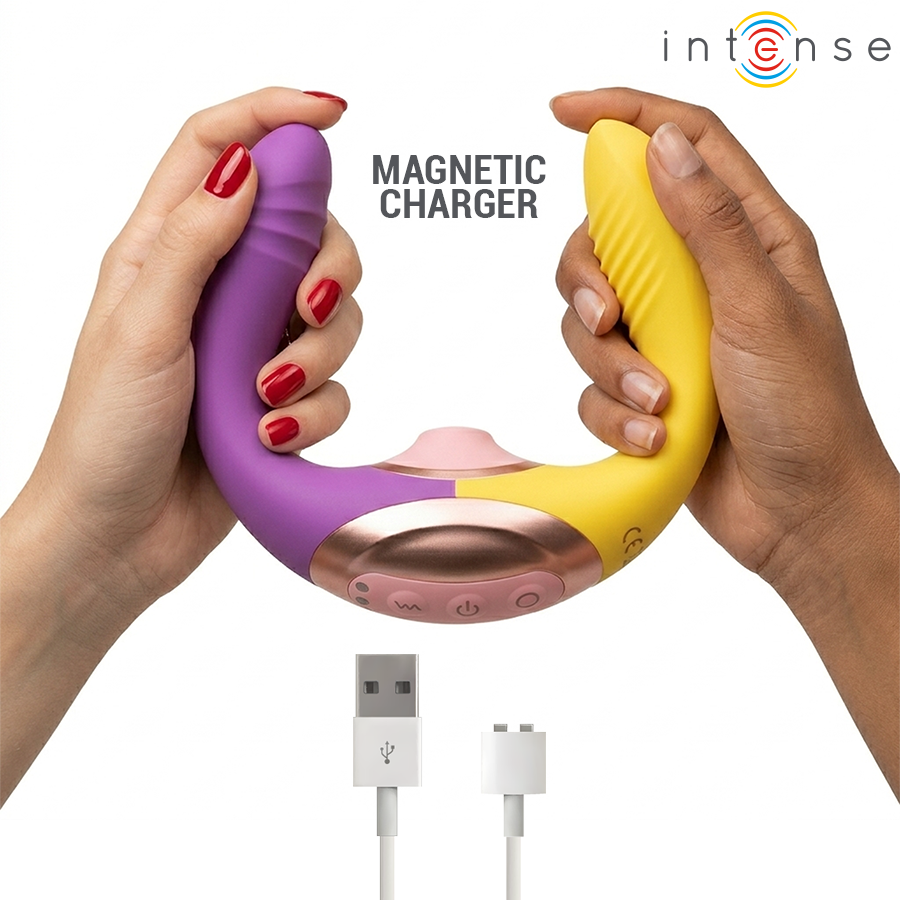 Vibratore INTENSE WILLOW 3 in 1 — Aspirazione e Vibrazione