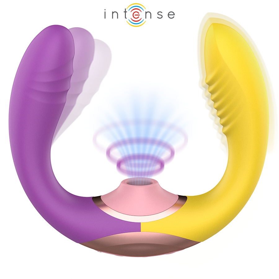 Vibratore INTENSE WILLOW 3 in 1 — Aspirazione e Vibrazione