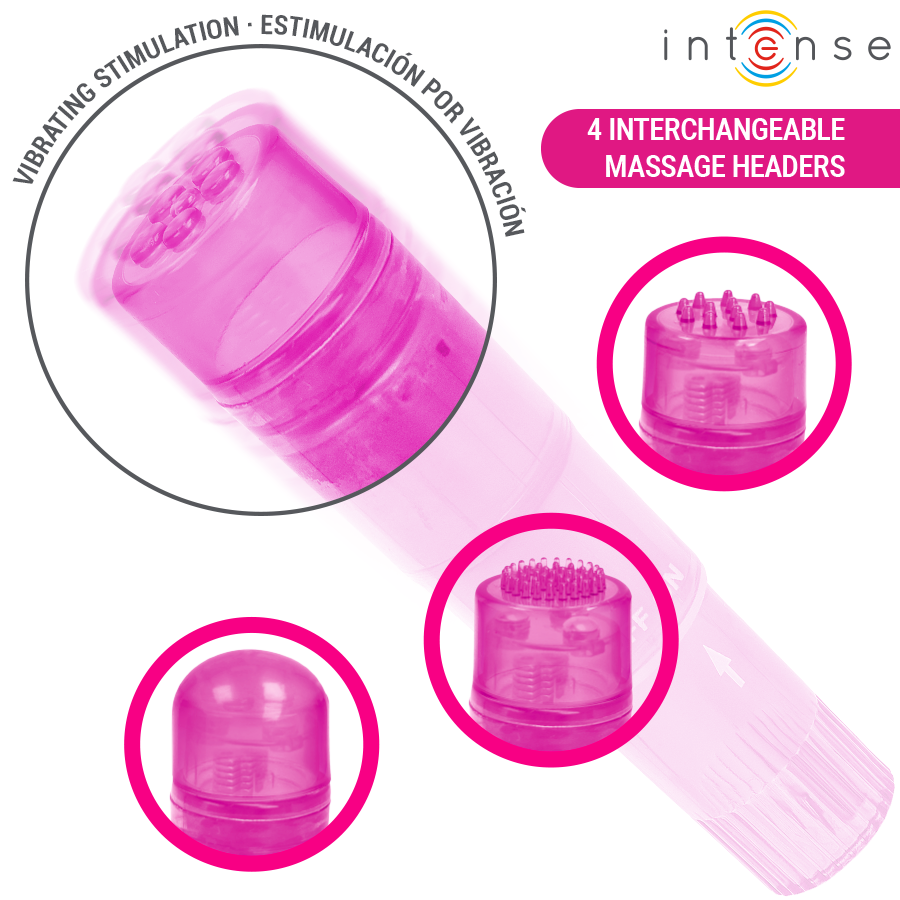 Mini Massaggiatore INTENSE FUN TOYS Kurt — Rosa