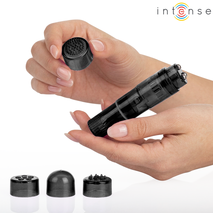 Mini Massaggiatore INTENSE FUN TOYS Kurt — Nero