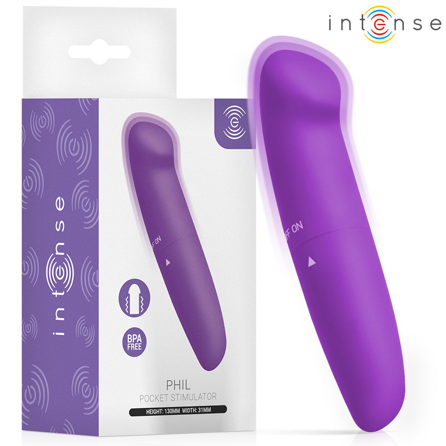 Mini Vibratore Punto G Intense Phil — Viola