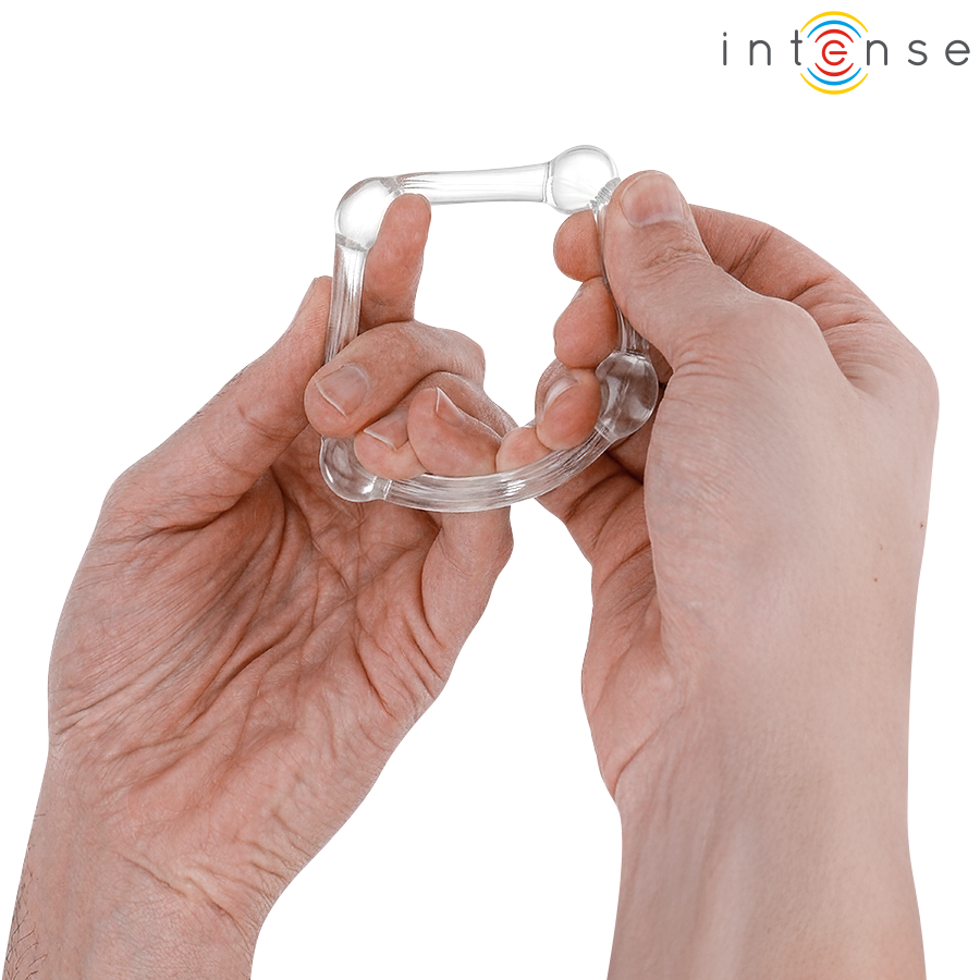 Anello Penieno INTENSE Bourne Set 3 Pezzi — Silicone Medicale