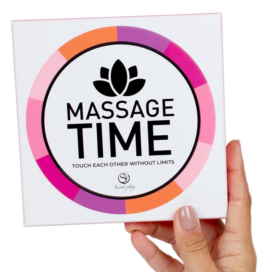 Gioco di Coppia Secret Play Massage Time — Carte e Dado