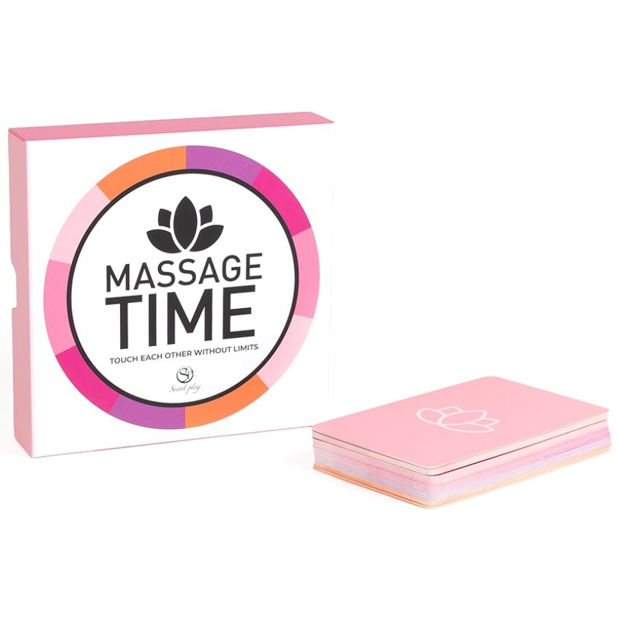 Gioco di Coppia Secret Play Massage Time — Carte e Dado