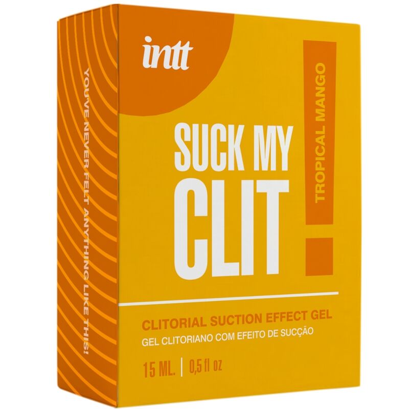 Gel Stimolante INTT Suck My Clit Mango Effetto Aspirazione — 15 ml