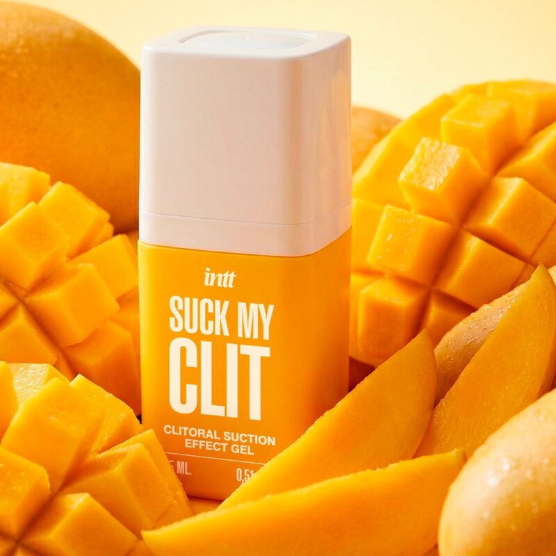 Gel Stimolante INTT Suck My Clit Mango Effetto Aspirazione — 15 ml
