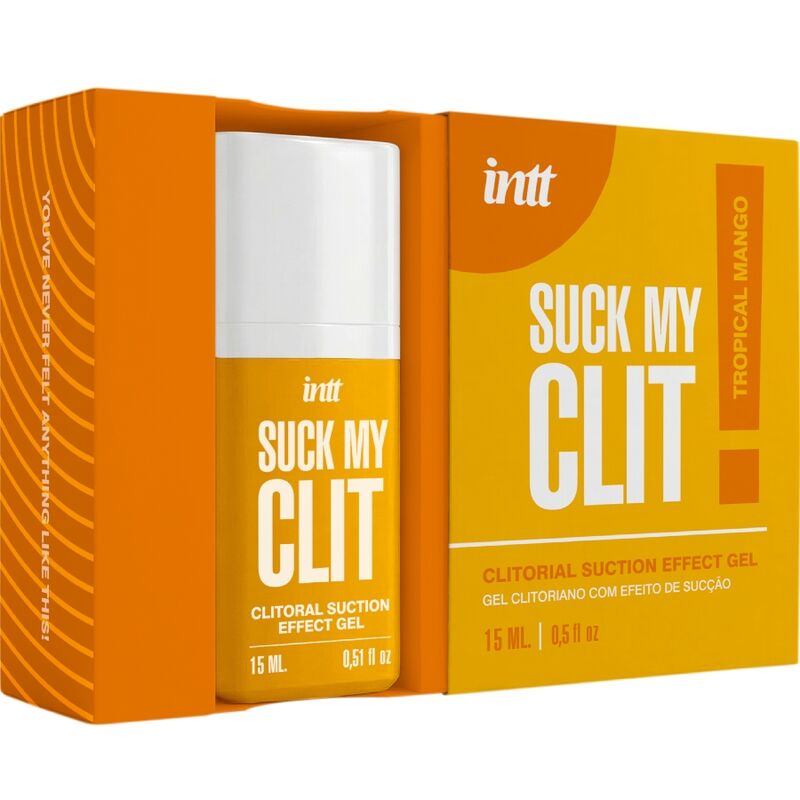Gel Stimolante INTT Suck My Clit Mango Effetto Aspirazione — 15 ml