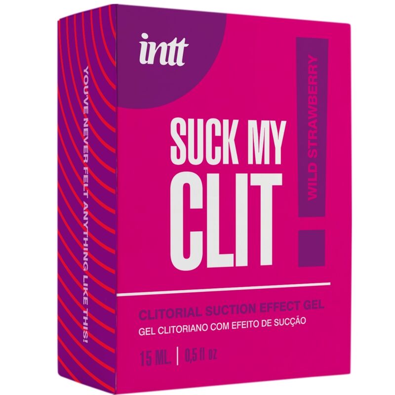 Gel Stimolante INTT Effetto Aspirazione Fragola — 15ml