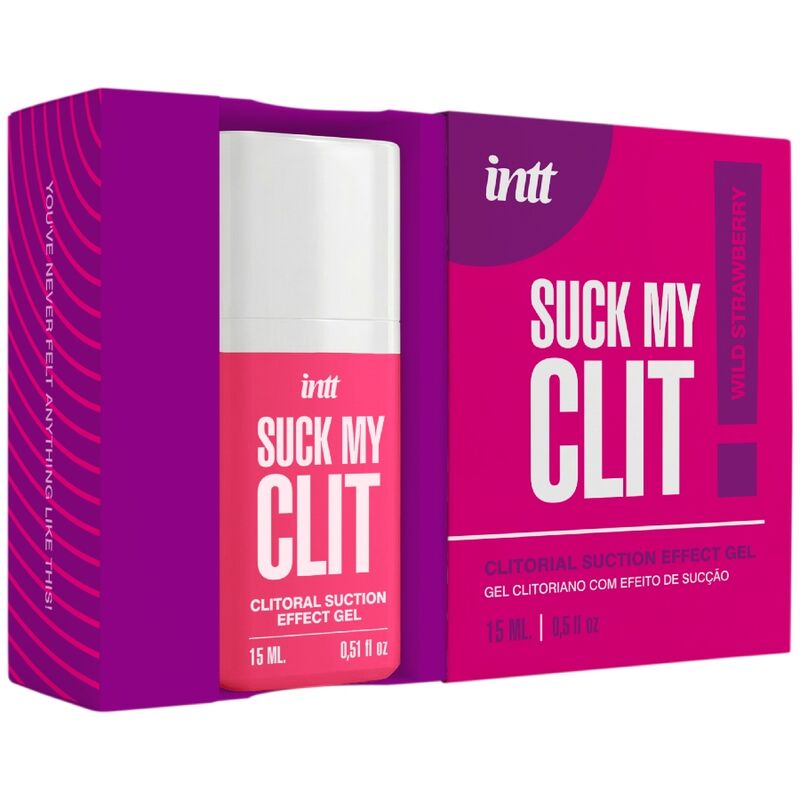 Gel Stimolante INTT Effetto Aspirazione Fragola — 15ml