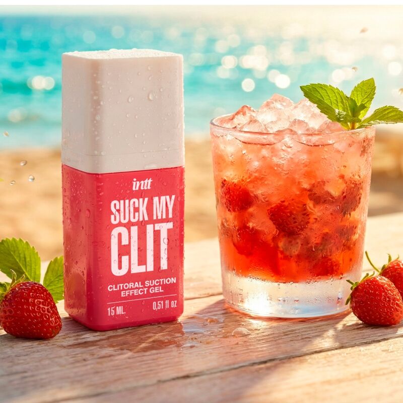 Gel Stimolante INTT Effetto Aspirazione Fragola — 15ml