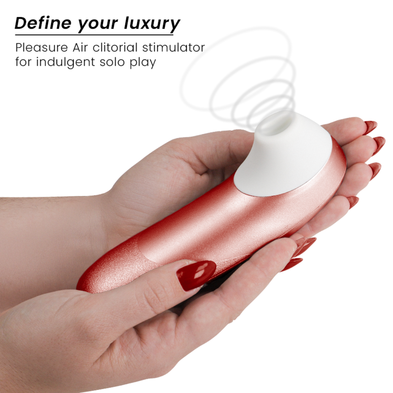 Stimolatore Clitorideo Womanizer Pro Vibrante Bordeaux — Bordeaux