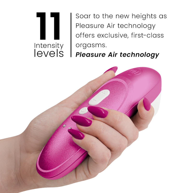 Stimolatore Clitorideo Womanizer Premium 2 Rosa — Air Pulsation