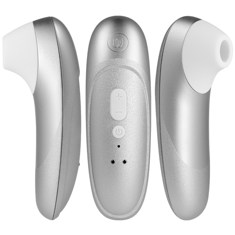Stimolatore Clitorideo Womanizer Pro 2 Argento — Grigio