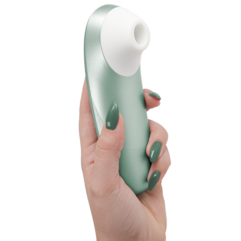 Stimolatore Clitorideo Womanizer Pro Vibrante Verde Salvia