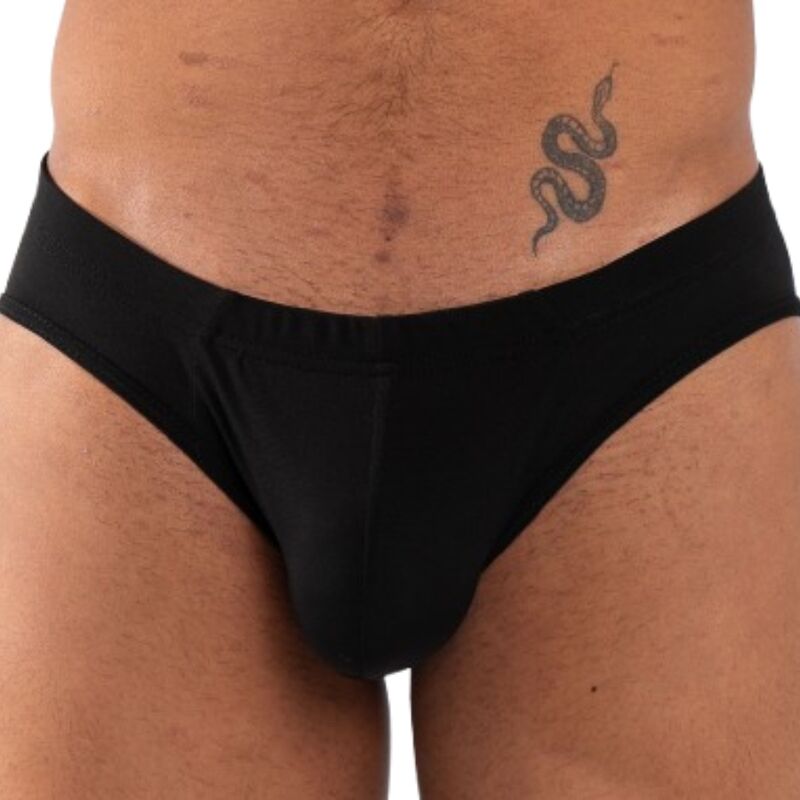 Slip Uomo BURN 019 Black — Nero