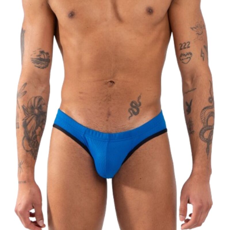Sottoveste Uomo BURN 018 Blue Slip — Blu