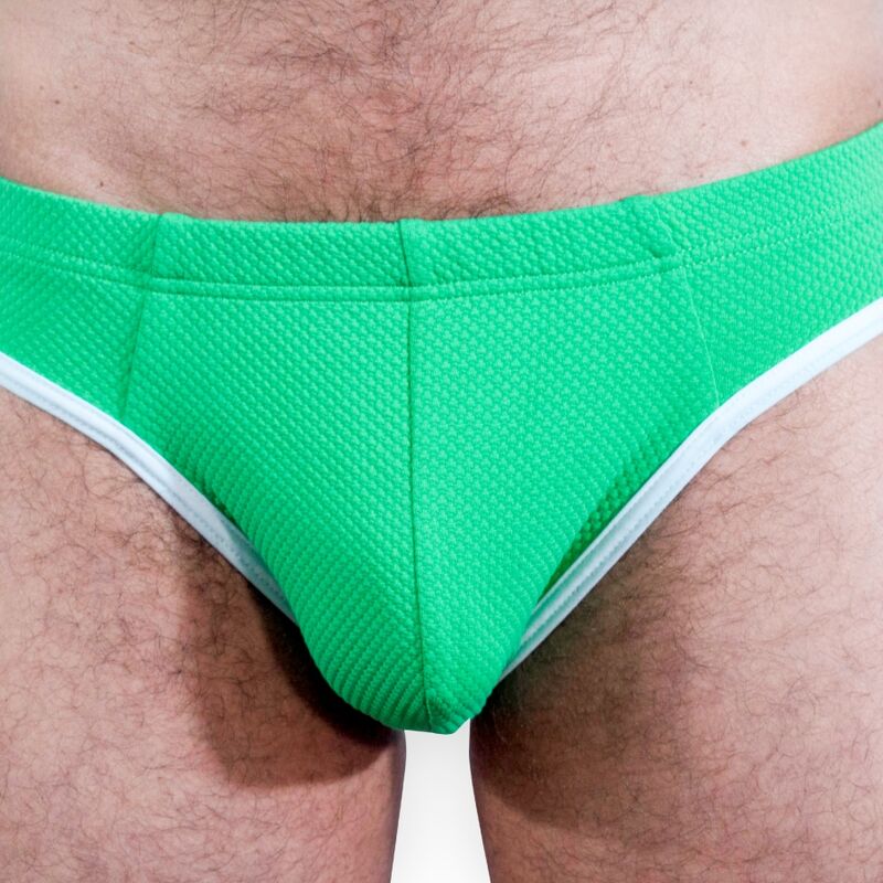 Jockstrap BURN 022 Scivolino Verde — Taglia M