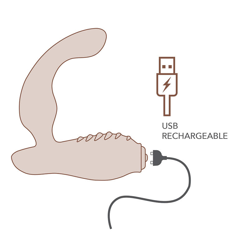 Vibratore ROCKS-OFF Mini Bacchetta 16 Funzioni — Rosa Peonia