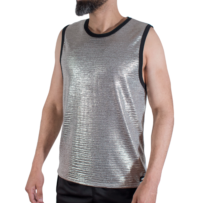 Maglietta Macho Underwear Glitter Fini — S/M