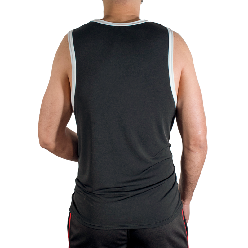 Maglietta da Palestra MACHO UNDERWEAR CMV004 — Nera S/M