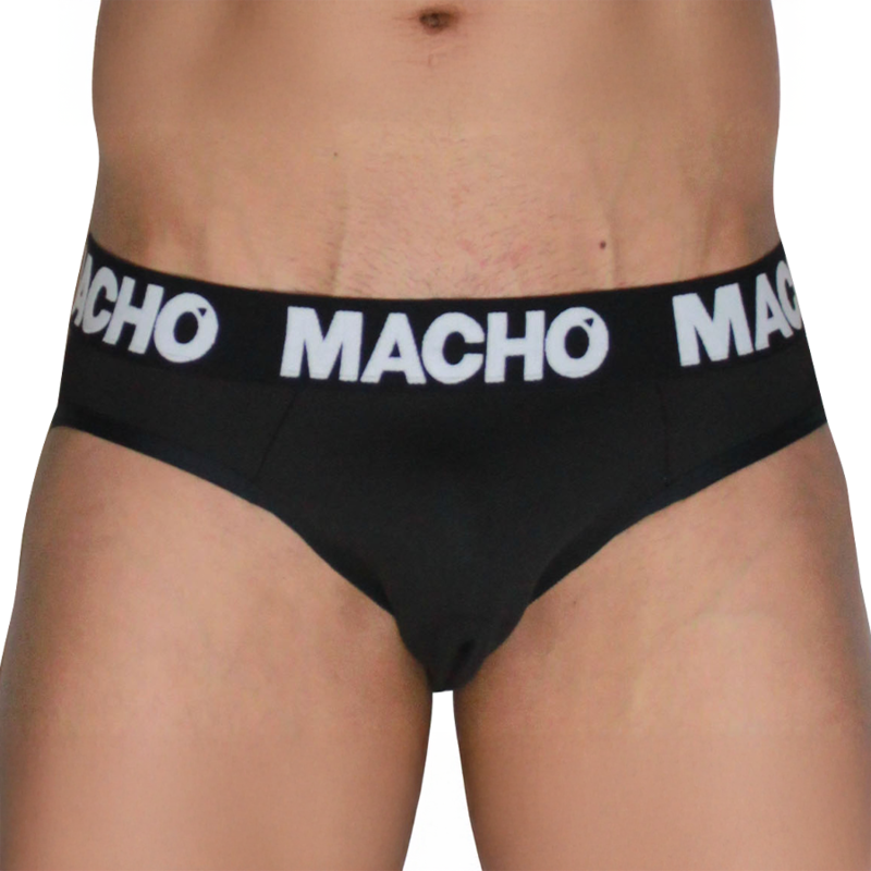 Slip Uomo Classico MACHO UNDERWEAR MCH007 — Nero
