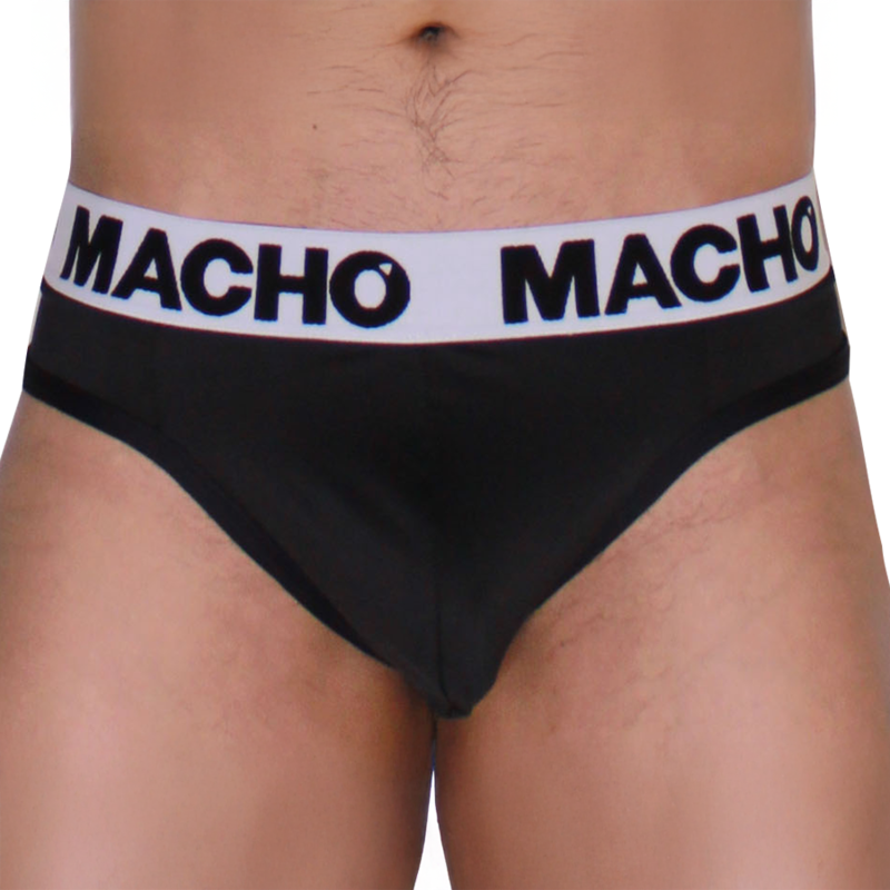 Perizoma Uomo MACHO UNDERWEAR MTG002 — Nero