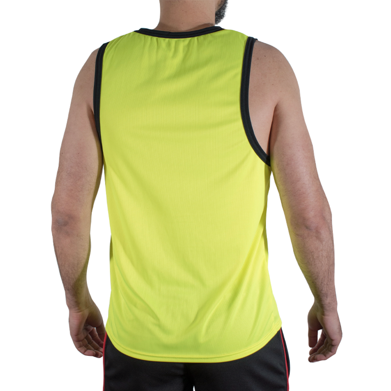 Maglietta da Palestra MACHO UNDERWEAR CMV001 — Gialla L/XL