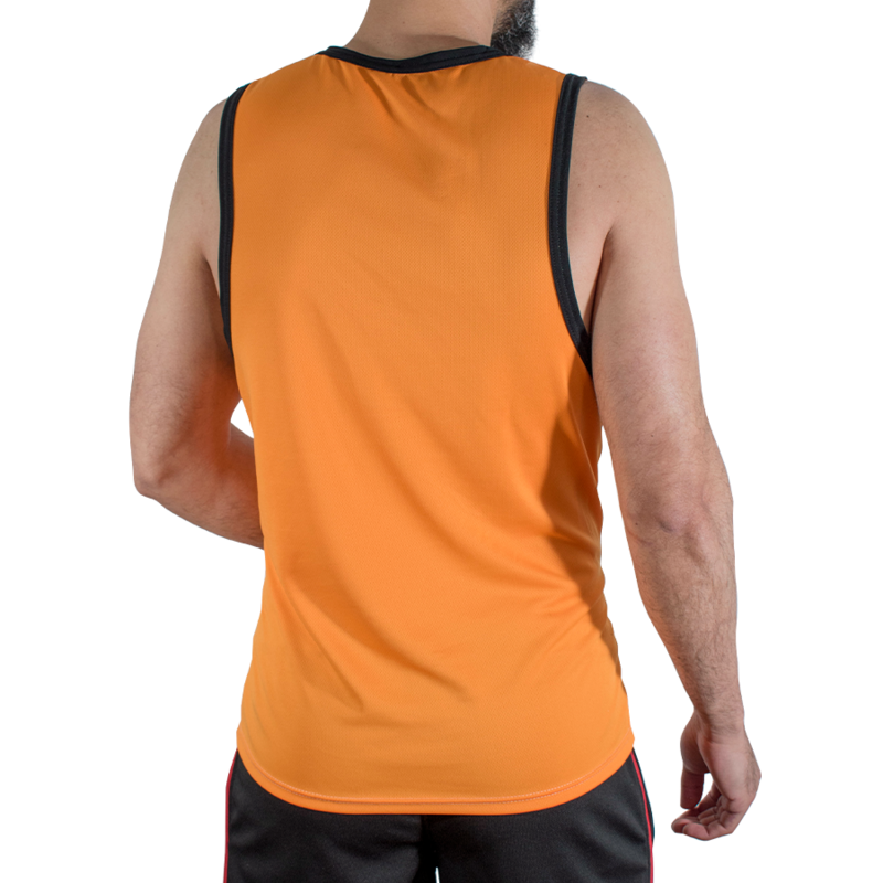 Maglietta Palestra MACHO UNDERWEAR CMV005 — Arancione L/XL