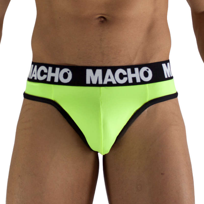 Perizoma Uomo MACHO UNDERWEAR MTG001 — Giallo Fluorescente L