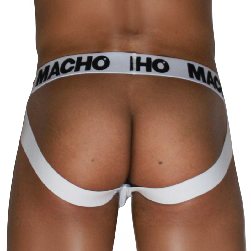 Sospensorio Uomo MACHO UNDERWEAR MX29BL Jock — Bianco