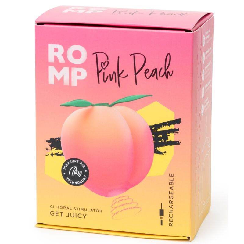 Vibratore Clitorideo ROMP Pink — Rosa Pesca