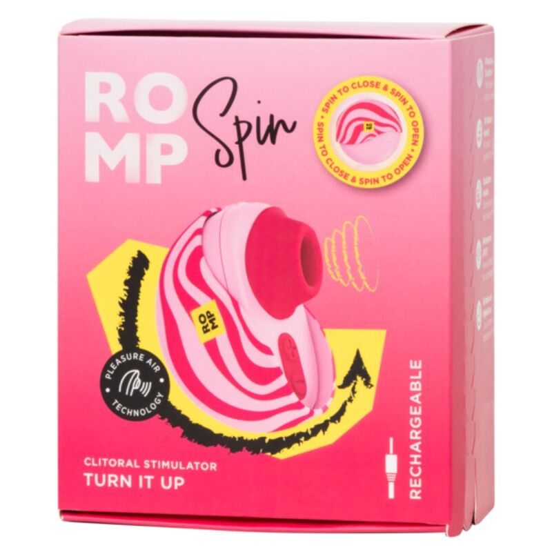 Stimolatore Clitorideo ROMP Spin Rotante — Viola