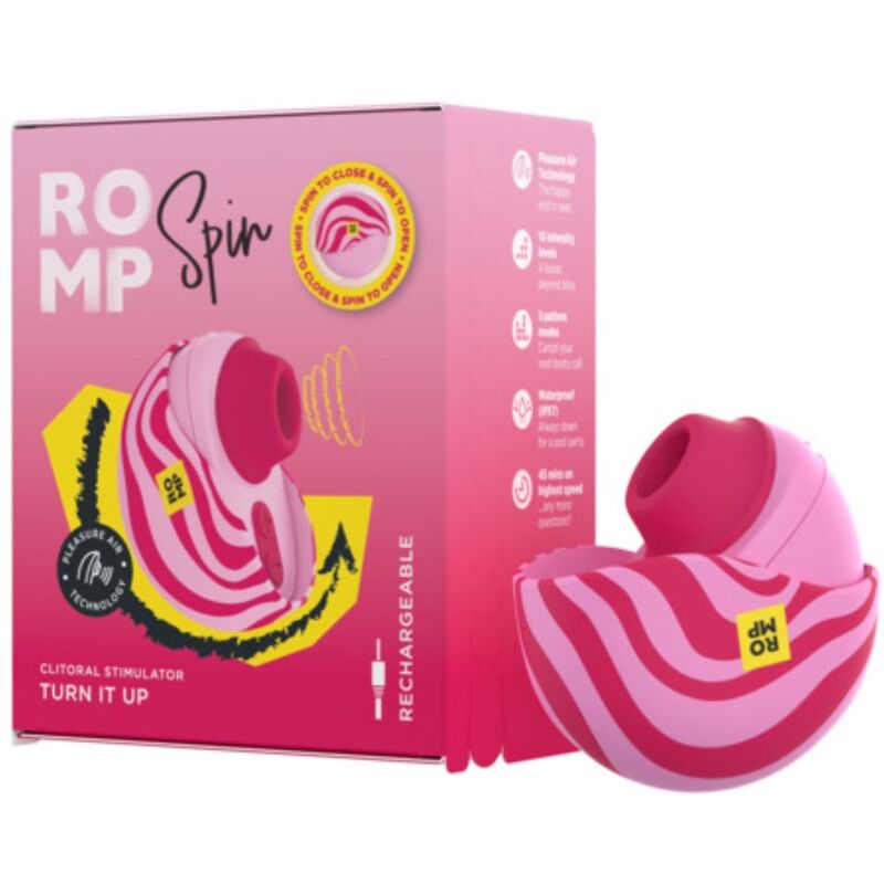 Stimolatore Clitorideo ROMP Spin Rotante — Viola