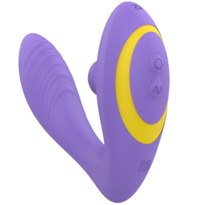 Stimolatore Punto G Romp Reverb Viola — Vibrazione e Aspirazione