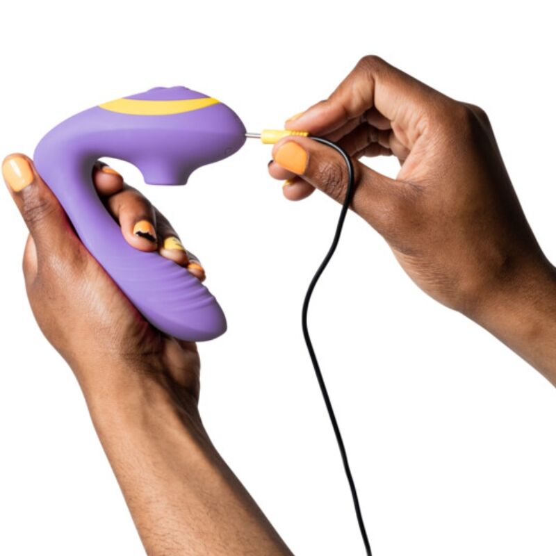 Stimolatore Punto G Romp Reverb Viola — Vibrazione e Aspirazione