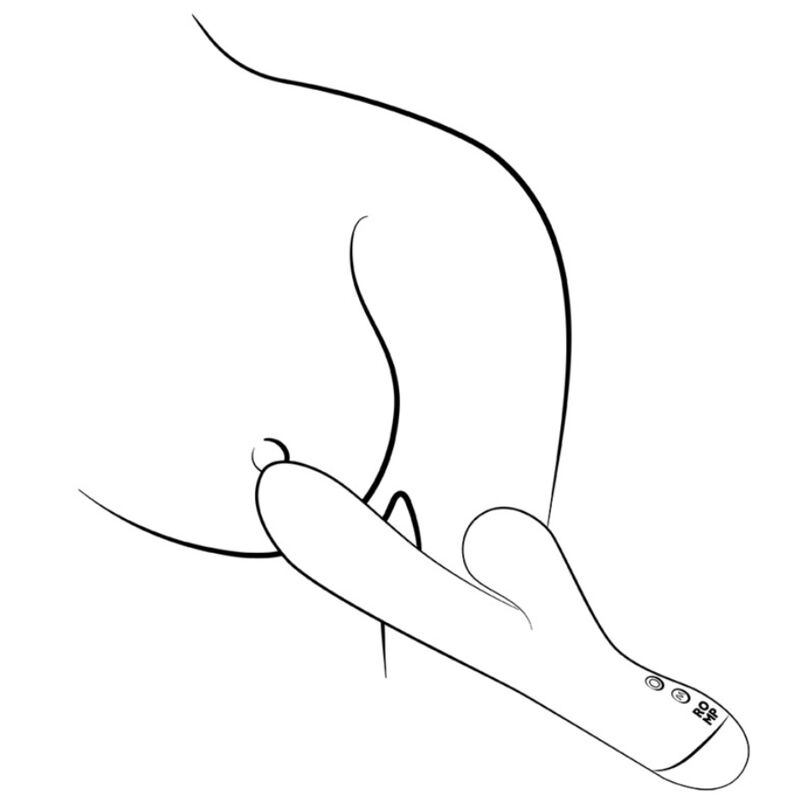 Vibratore Clitorideo ROMP Pulse Rabbit — Blu