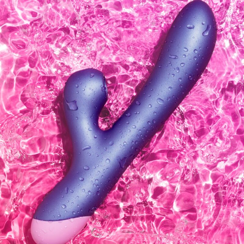 Vibratore Clitorideo ROMP Pulse Rabbit — Blu